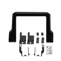 Nouvel accessoire de pare-chocs avant noir, amélioration adaptée aux modèles de voitures Land Rover Defender 90/110/130 classiques, kit de carrosserie extérieure