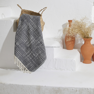 Terry Backed Turkish <b>Towel</b> Peshtemal Fouta Wholesale Pestemal Soft OEM Customized 100 Cotton Classic Stripes Jacquard Antique - Product Image 4