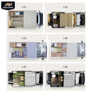 Type confortable Wohnkabine Wohnmobil Camioneta Rv Camping-car <span class=keywords><strong>Caravane</strong></span> Camion Lit Campeurs Camionnette Campeur - Product Image 4