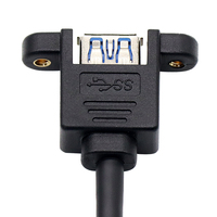 Cable convertidor personalizado de 2m USB 2,0 a DB9 RS232, controlador de adaptador SERIE DE CARGA RÁPIDA, aislamiento de goma ignífugo de cobre puro