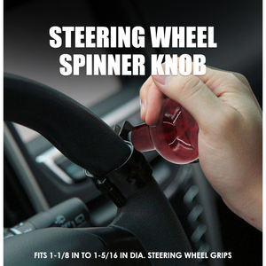 Bouton de volant en grain de bois - Product Image 6