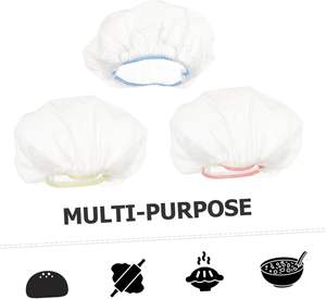 Couverture alimentaire jetable film plastique élastique film alimentaire couverture cuisine sacs de rangement PE populaire rond flexible bols de cuisine - Product Image 3