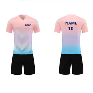 Custom OEM Soccer Jersey Blank For Youth T-shirts Adults Football Practice Jersey Soccer Jerseys Men Football Uniform