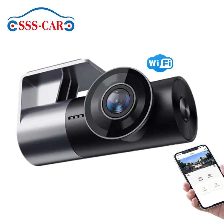 Wifi Dashcam Camera Single Lens Met App Usb Mini Nachtzicht Video Camer Verborgen Auto Dvr Hd 1080P Auto black Box Dashcam
