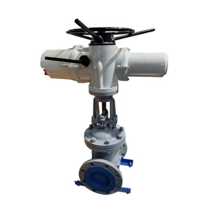 วาล์วประตูแบบหน้าแปลนควบคุมด้วยมอเตอร์ Z941H-16C Z941H-25C Z941H-40C DN150 - Product Image 2
