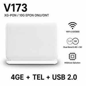 Hot Selling AX3000 XGPON EPON ONU <b>Router</b> 10G WiFi6 Optical Modem 4GE For FTTR FTTH - Product Image 1