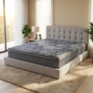 <span class=keywords><strong>Matelas</strong></span> mousse mémoire gel orthopédique ultra-confort taille queen, tissu respirant étanche pour soulager les douleurs dorsales - Product Image 1