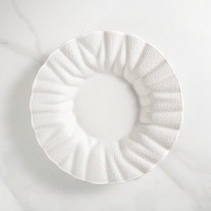 2024 recién llegados Apto para lavavajillas diseño de piedra de roca cerámica porcelana creativa platos de Pasta negra para restaurante Hotel <span class=keywords><strong>Bistro</strong></span> - Product Image 4
