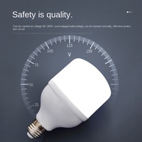 Ampoule LED avec driver IC en PVC, culot B22/G12/E39/E26, AC 85-265V, éclairage d'entrepôt, garantie 3 ans, T50-T120 5W-48W