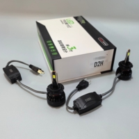 Ampoules de phare LED auto super lumineuses A16 H1 H7 H11 9006, phares LED de voiture D1S D2H D8S à diode électroluminescente