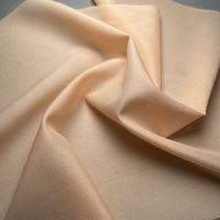 Tissu d'interlining tissé fusible à jet d'eau en twill coloré 100% polyester pour chemise décontractée