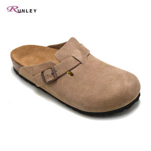 Zuecos Estilo Birken para Mujer con Plantilla de Corcho, Sandalias Cómodas, Pantuflas Bio, Mulas de Exterior de EVA, Planas de Poliéster para Invierno - Product Image 6