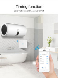 MT-101BMN US Matter Interruptor de pared táctil inteligente WiFi con temporizador para calentador de agua de alta potencia, interruptor de CA 20A/40A para caldera, Hogar Inteligente - Product Image 4