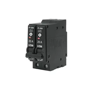 Interruttore Master con 60 unità 2 poli 20A, plug-in, alla rinfusa, VOLTECK - Product Image 1