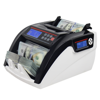Compteur de billets professionnel 5800D UV/MG avec écran LCD, machine de comptage multi-devises, détecteur de faux billets USD/EUR/IQD/TRY, haute précision