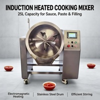 Mélangeur Commercial pour Cuisine Centrale, Économe en Énergie, à Induction, pour la Cuisson de Pâtes de Piment et de Pâtes de Haricots
