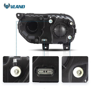 Faros Delanteros LED VLAND para Dodge Challenger SXT 2015 2016 2017 2018 2019 2020 2021 <span class=keywords><strong>2022</strong></span> 2023 2024 - Product Image 3