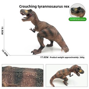 Giocattolo Dinosauro Tirannosauro Rex in PVC, Figura d'Azione Articolata per Bambini 3-6 Anni - Product Image 3