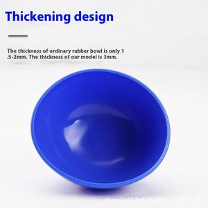 Bol mélangeur manuel en silicone pour dentisterie, gobelet de mélange en plastique pour matériau d'empreinte et plâtre, outil dentaire - Product Image 2
