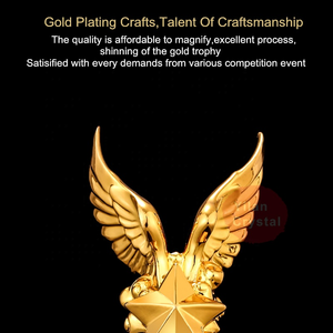 Trofeo Artigianale in Resina Dipinto a Mano con Finitura Elettroplaccata Oro, Argento e Bronzo, Scultura <span class=keywords><strong>3D</strong></span> Personalizzata, Fornitura Diretta dalla Fabbrica Yilan - Product Image 3