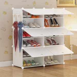 Zapatero de Plástico de 6 Niveles con Precio Directo de Fábrica, a Prueba de Polvo y Portátil, <span class=keywords><strong>para</strong></span> Niños, con Capacidad <span class=keywords><strong>para</strong></span> 24 Pares de <span class=keywords><strong>Zapatos</strong></span> - Product Image 5