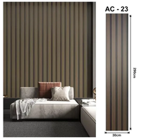 Panneau mural plat en PVC imperméable et résistant à l'humidité, design moderne, prix d'usine HIGHSEA