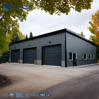 Almacén de Estructura de Acero de Gran Envergadura, Edificio de Almacenamiento Industrial de Acero Personalizado, Almacén de Acero Modular de Alta Capacidad de Carga