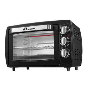 Forno Anbolife 18L con 4 Livelli di Regolazione, Elementi Riscaldanti, Piastra Interna Zincata, Doppio Vetro, Fornello Multifunzione e <span class=keywords><strong>Friggitrice</strong></span> <span class=keywords><strong>ad</strong></span> <span class=keywords><strong>Aria</strong></span> - Product Image 2