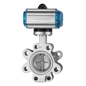 Válvula de Mariposa COVNA HK59-D-M de Hierro Fundido de 4 Pulgadas, Tipo Semi ANSI, con Control Neumático y Disco de Acero Inoxidable, para Pedidos Urgentes - Product Image 5