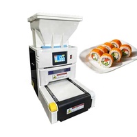 Mesin pembuat Sushi bundar, pembuat Sushi otomatis untuk restoran rumah