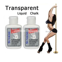 SUNRISE Professionnel Pole Dancing Gym Craie Liquide Transparente 59ml Carbonate de Magnésium Mains Sèches