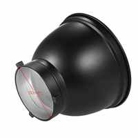 Réflecteur diffuseur standard de 7 pouces avec grille en nid d'abeille à 60 degrés pour flash de studio Bowens Speedlite