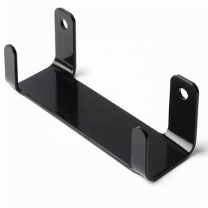 Support en métal courbé sur mesure en forme de L avec trou à rainurer pour le montage d'équipements - Product Image 3