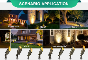 पेशेवर निर्माता एंटी-ग्लेयर पीतल कम वोल्टेज परिदृश्य प्रकाश स्पाइक के साथ बाहर लाइट अप एक्सेंट स्पॉट्स - Product Image 6