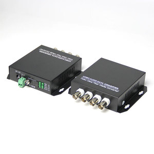 1 par de 4 canales RS485 devolver datos 720 p 960 P CVI AHD HD Video convertidor de medios de fibra óptica - Product Image 6