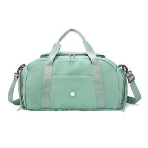 Bolsa de viaje de gran capacidad, tela Oxford rosa, bolsa de gimnasio con separación de ropa seca y húmeda para viajes de ocio - Product Image 5