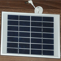 Chargeur de panneaux solaires personnalisés avec support, 5V, 6V, 2W, 3W, 6W, 10W, CE Rohs