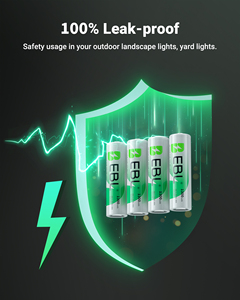 EBL 1300mAh NIMH Pre-Charged 1.2V AA Solar Garden <b>Lights</b> 1200x Times Rechargeable Outdoor Solar Batteries - Product Image 2