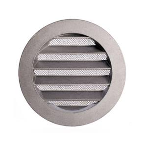 Rejilla de Ventilación Redonda de Aluminio Fundido de 100 mm y 150 mm con Malla Antimosquitos para Ventilación de Soffits en el Hogar - Product Image 5