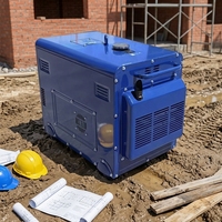 JiWei Power 800W 10KW 10KVA Leiser Luftgekühlter Automatisch Startender Dieselgenerator für Haushalt und Gewerbliche Nutzung