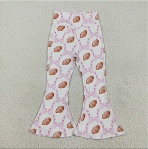 Pantalons de yoga à pattes d'éléphant pour bébés filles - Product Image 3