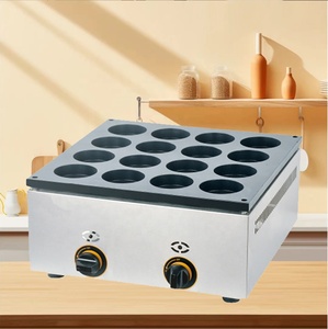 Chef Prosentials Commercial 16 HolesTelur Máquina de hamburguesas para pequeñas empresas Idea Street Food Wheel Cake Obanyaki Maker Machine - Product Image 3