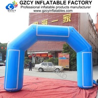 Arche gonflable personnalisée avec logo, étanche en PVC, pour événements sportifs en extérieur, marathon, course, promotion