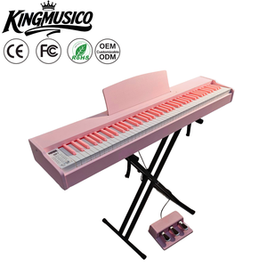 <span class=keywords><strong>Piano</strong></span> numérique à action marteau 88 touches avec Bluetooth MIDI et audio, 800 sons, 600 rythmes, double casque, lecture MP3 - Product Image 2