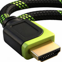 Câble 4K de haute qualité pour usine, prend en charge le transfert audio-vidéo 4K 60Hz 3D ARC à 18 Gbit/s pour HDTV, projecteur, caméra, ordinateur