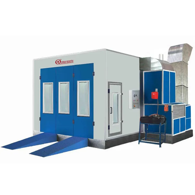 CE Approval QX2000 Diesel Oil Auto Painting Oven Spray Booth