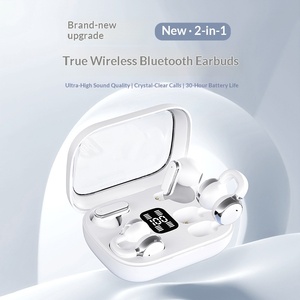 Auriculares inalámbricos Bluetooth Q10 con clip para la oreja, de doble gancho, ultra larga duración, auriculares deportivos de oído abierto para correr y hacer ejercicio. - Product Image 2