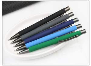 स्कूल प्रचार के लिए कस्टम लोगो के साथ थोक धातु बॉलपॉइंट पेन-ब्लैक स्याही 1.0 मिमी लेखन चौड़ाई - Product Image 4