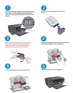 Cartouches remanufacturées Yunli 63XL haute capacité noires et couleur pour imprimantes <span class=keywords><strong>HP</strong></span> <span class=keywords><strong>Deskjet</strong></span> 1112/2130/2132/<span class=keywords><strong>3630</strong></span> (lot en vrac) - Product Image 6