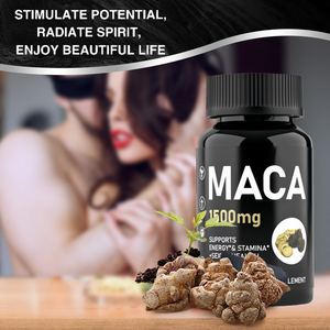 <span class=keywords><strong>Maca</strong></span> Man kapsul daya Herbal organik suplemen nutrisi meningkatkan kekuatan otot energi dan kesehatan seksual 60 buah Kapsul - Product Image 5